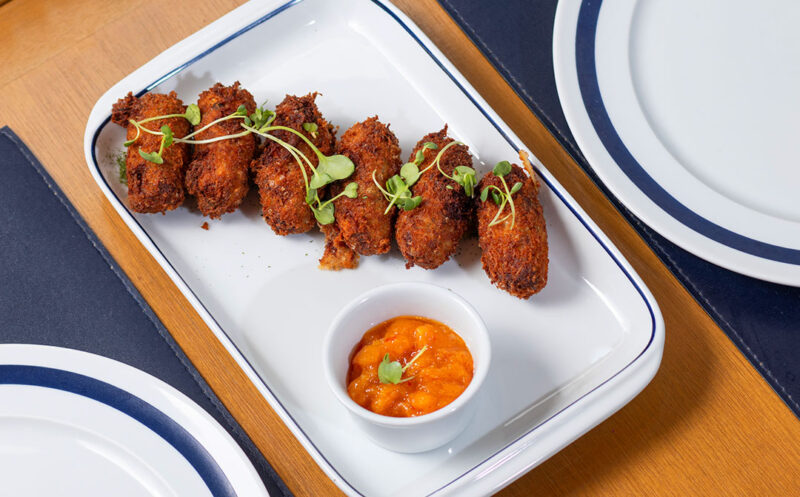 arancini prato de entrada